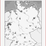 Erdkunde Deutschland Karte