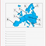 Erdkunde Europa Arbeitsblätter Worksheets