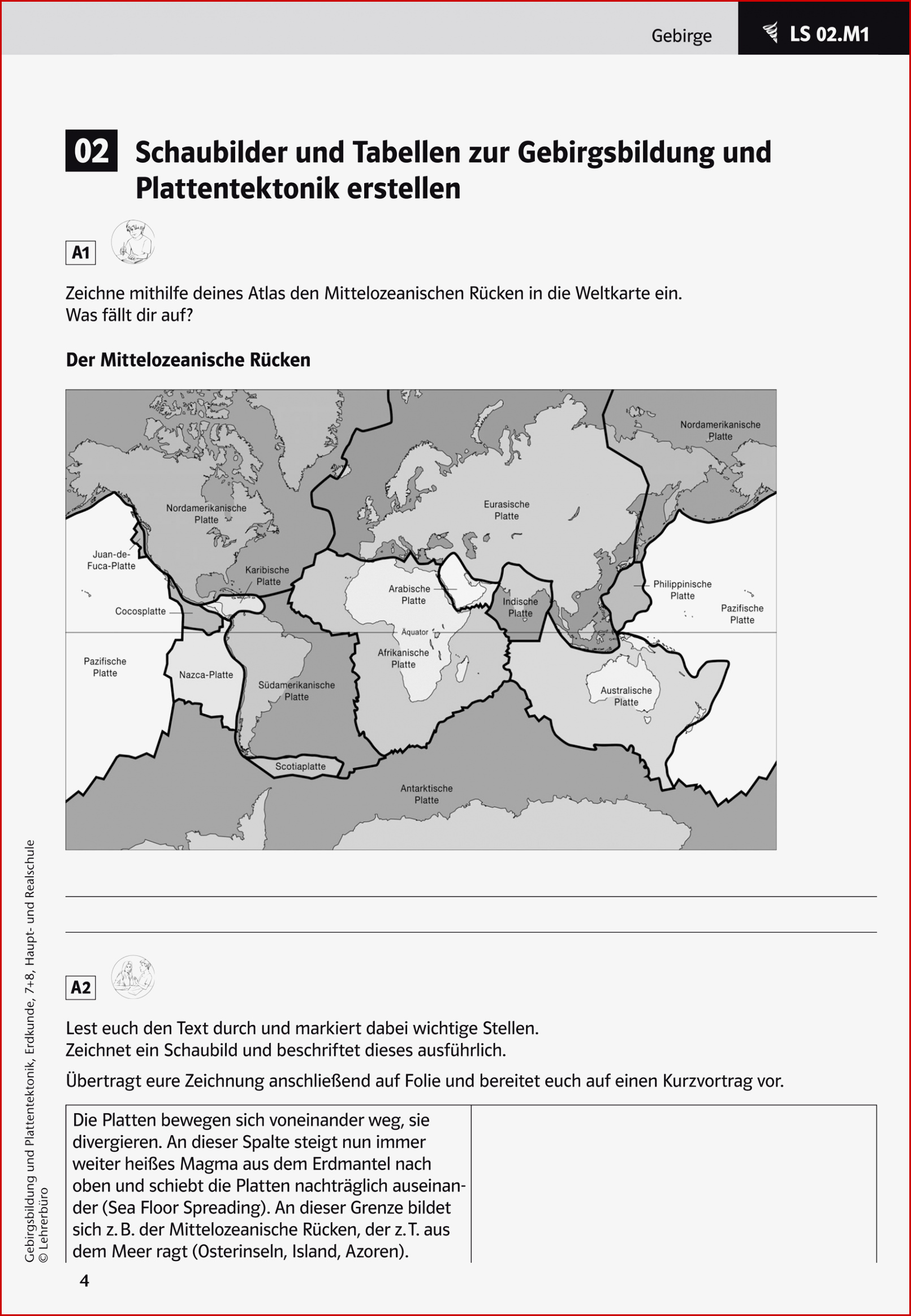 Erdkunde Geografie · Arbeitsblätter · Haupt & Realschule