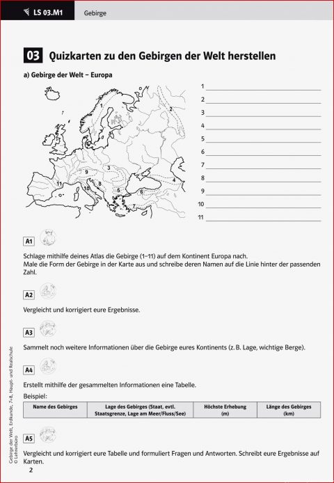 Test Geografia Klasa 5 2 Ausnahmsweise Geographie 5. Klasse Gymnasium Arbeitsblätter (2022