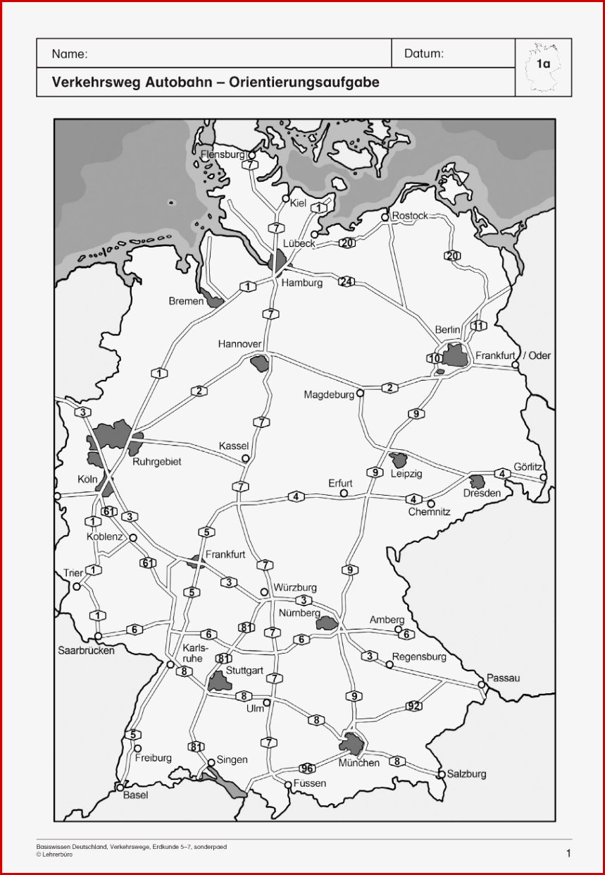 Erdkunde Geografie · Arbeitsblätter · sonderpädagogik