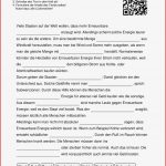 Erneuerbare Energien Arbeitsblätter Worksheets