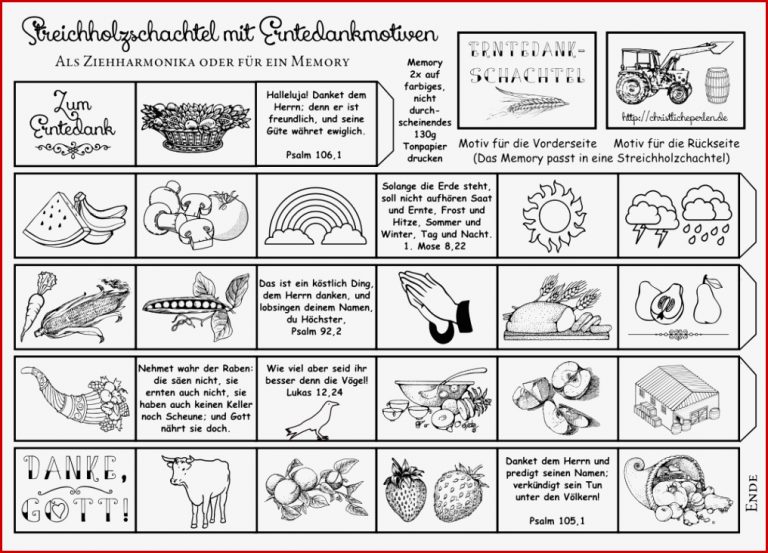 Erntedankschachtel basteln