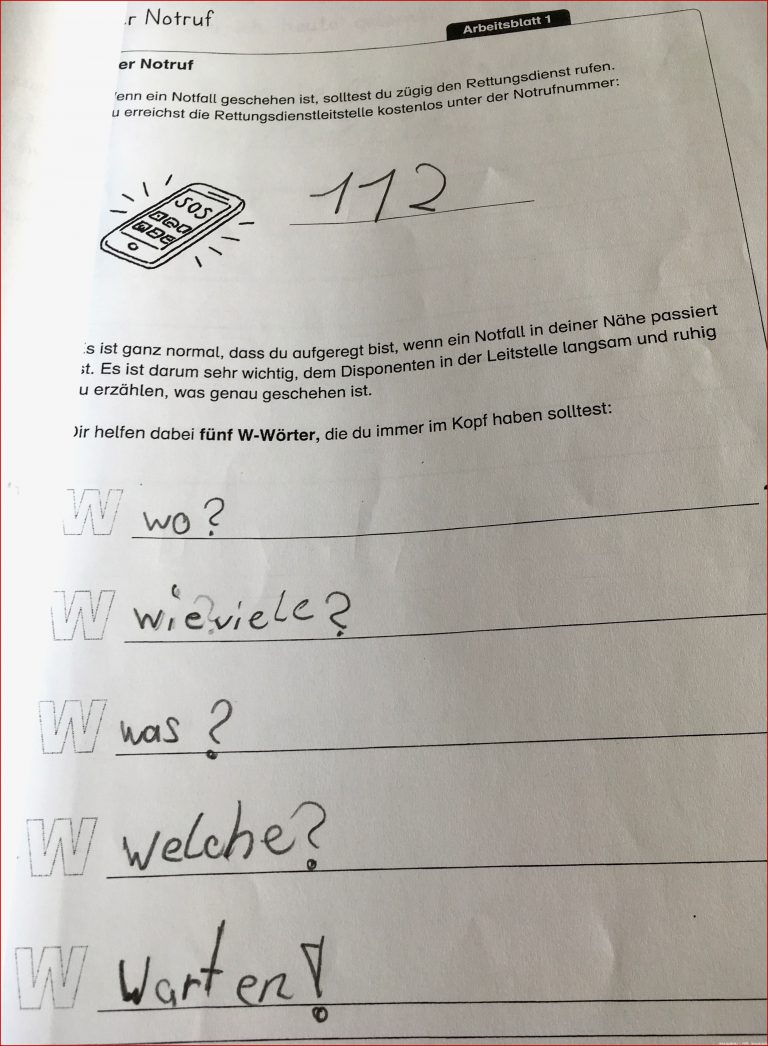 Erste Hilfe In Der Eulenklasse (4b) - Heideschule KÃ¶ln