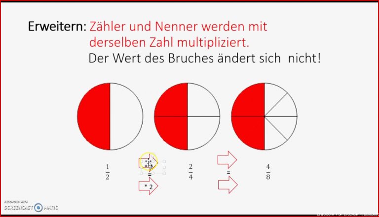 Erweitern von Brüchen