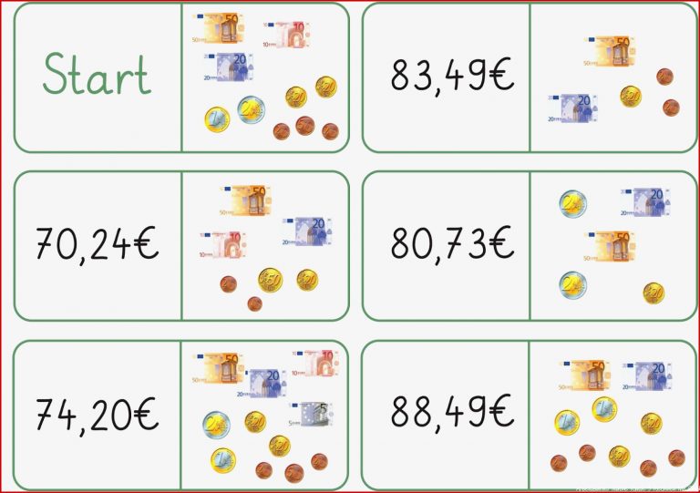 Es sind nicht viele aktuell mit dem Geld arbeiten und