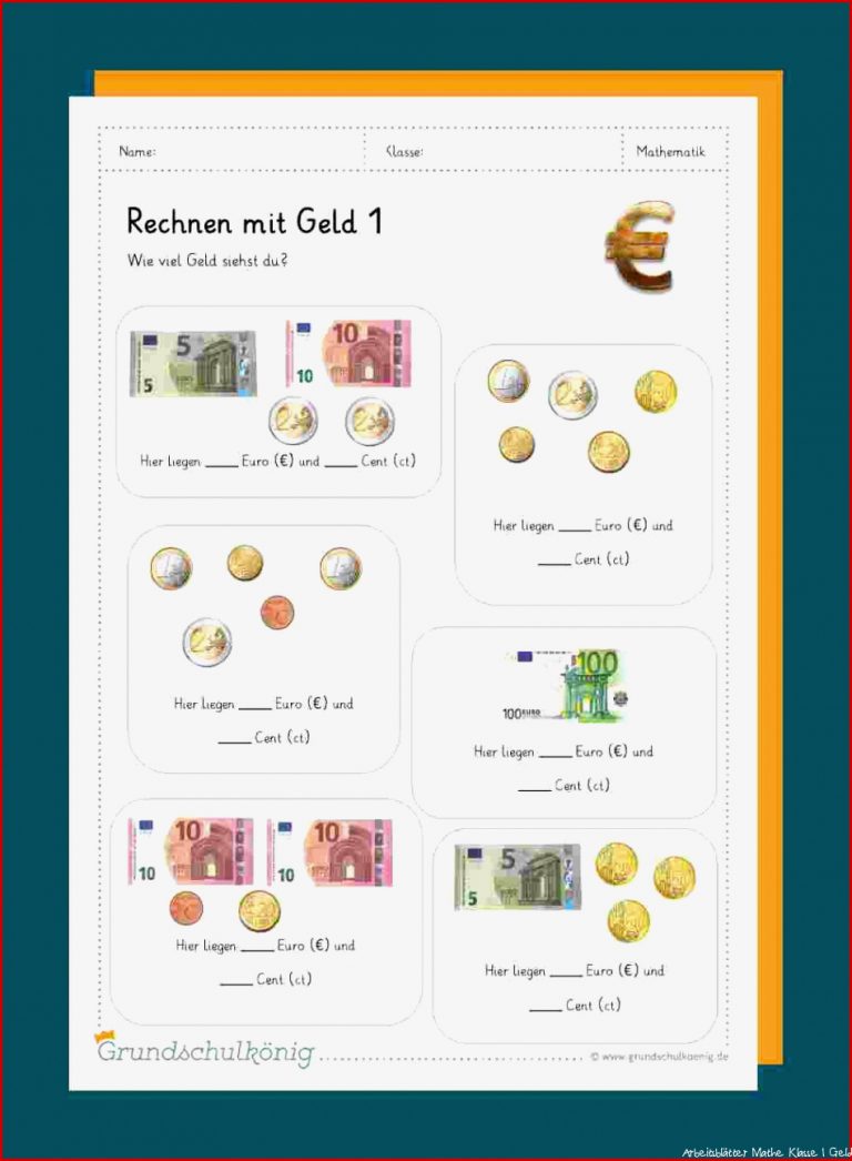 Euro und Cent