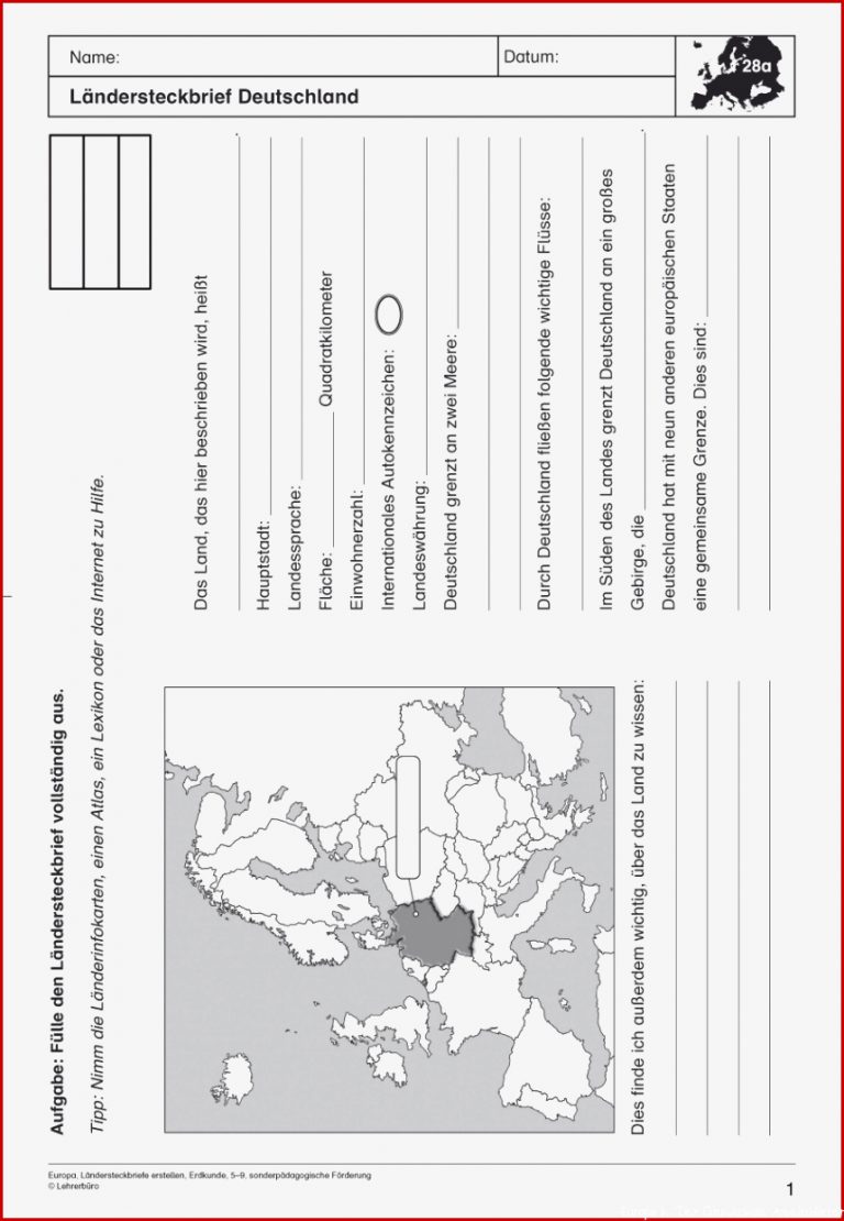Europa · Arbeitsblätter · sonderpädagogik · Lehrerbüro