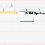 Excel Calc Maximale Zeilen Und Spaltenzahl Pctipp