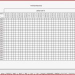 Excel Vorlage Anwesenheitsliste Kostenlos