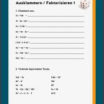 Faktorisieren