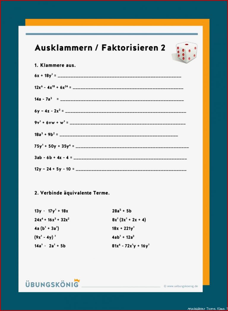 Faktorisieren