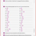 False Friends Englisch Arbeitsblatt Zu "false Friends