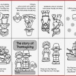 Faltheft Und Erzählkarten "the Story Of Thanksgiving