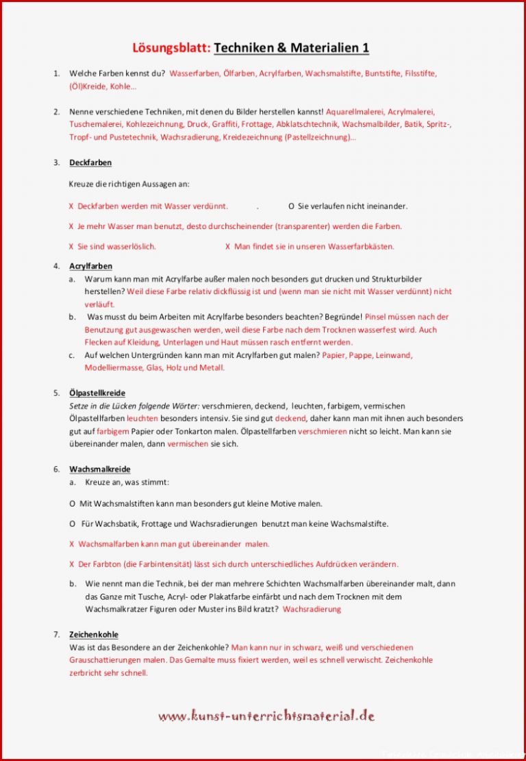 Farbenlehre Grundschule Arbeitsblätter Worksheets