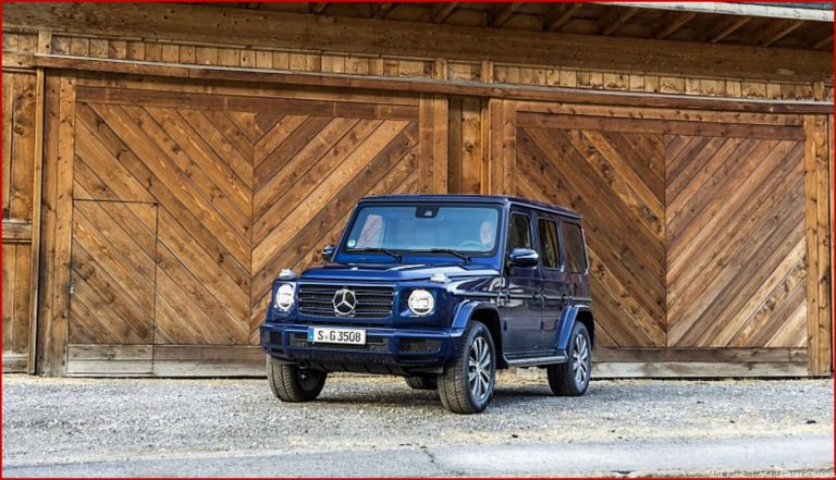 Faszination Mercedes G Klasse Auf allen vieren um