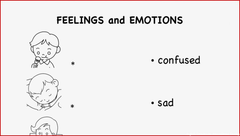 Feeling Workbook For Kids Feelings Englisch Grundschule