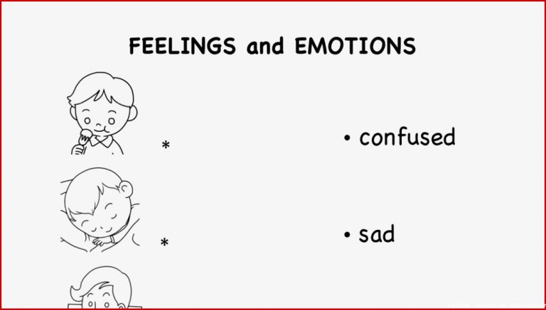 Feeling Workbook for Kids Feelings Englisch Grundschule