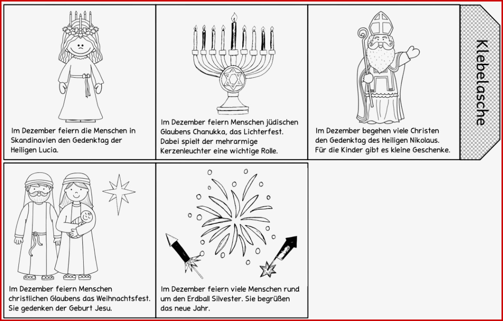 Feste Bei Uns Und anderswo Bildkarten Und Faltleporello