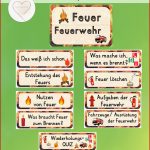 Feuer Feuerwehr Reihentransparenz – Unterrichtsmaterial