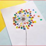 Finger Painting – Löwenzahn – Craftbits – Grundschule