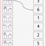 Fingerbild Und Zahlen Verbinden – Unterrichtsmaterial Im
