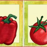 Flashcards Für Gemüse Als Ergänzung Zu Den Obst