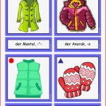 Flashcards Winterbekleidung Mittel