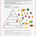 Food Pyramid Ernährungspyramide Steigerungsform Mit