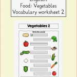 Food Ve Ables Worksheet 2 Arbeitsblatt Gemüse