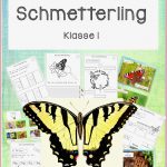 Forscherheft Stationen Zum Schmetterling Klasse 1