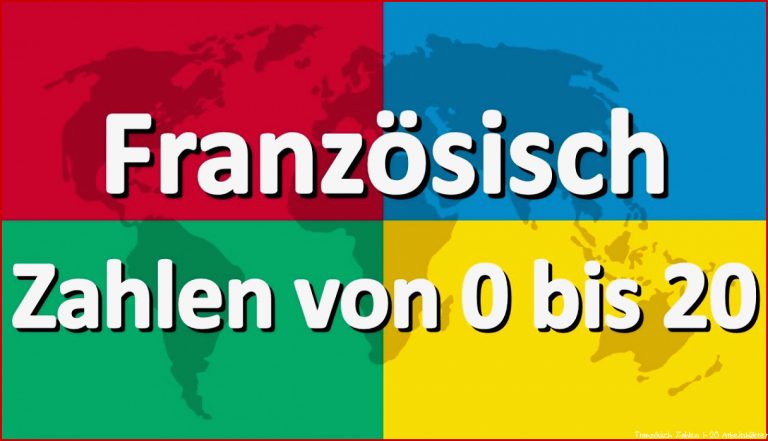 Französisch Lernen Teil 4