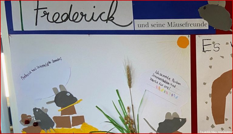 „frederick“ Von Leo Lionni – Grundschule Am Rain isny Im