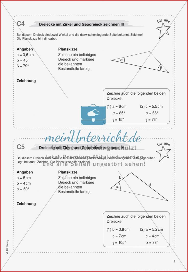 Freiarbeit Geometrische Flächen Meinunterricht