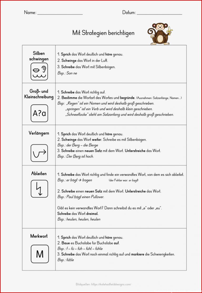 Fresch Rechtschreibung Arbeitsblätter Worksheets