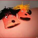 Fu Und Fara Handpuppe Einschulung Schultüte Neu Gestrickt