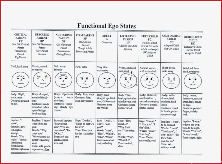 Functional ego states by Tony White