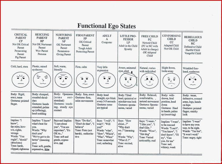 Functional Ego States by tony White