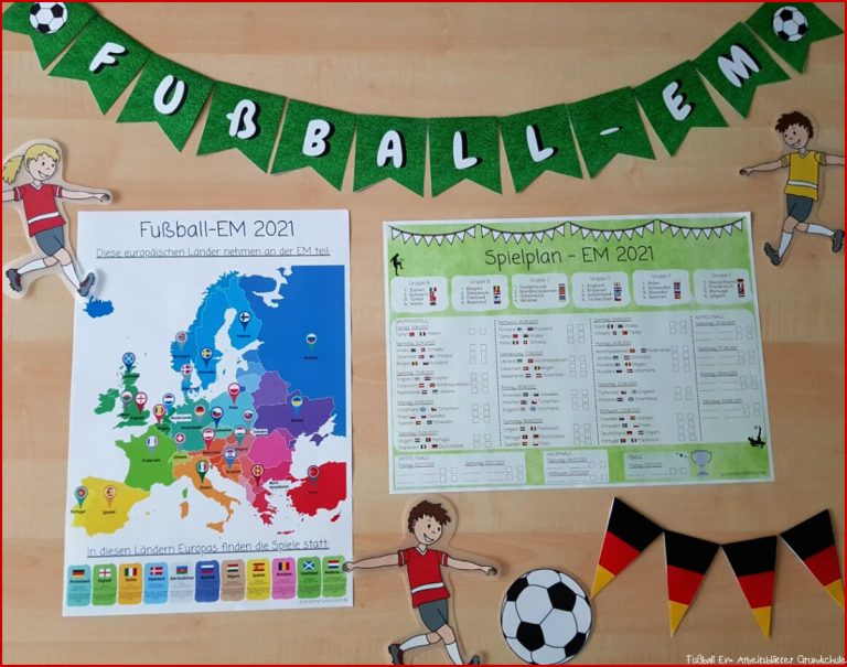 Fußball Em 2021 Grundschule Fußball Em 2021 Die Fca