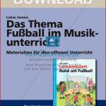 Fußball Verfassen Von Liedtexten Und Analyse Der