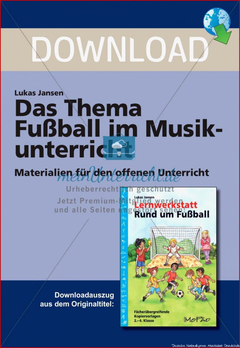 Fußball Verfassen Von Liedtexten Und Analyse Der