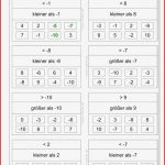 Ganze Zahlen Vergleichen Ii Klasse 5 6 Mathiki