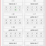 Ganze Zahlen Vergleichen Ii Klasse 5 6 Mathiki