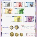 Geld Euro & Cent Lernposter Arbeitsblatt Kostenlose