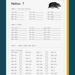Gemischte Aufgaben Ad Ren Subtrahieren Im Zahlenraum