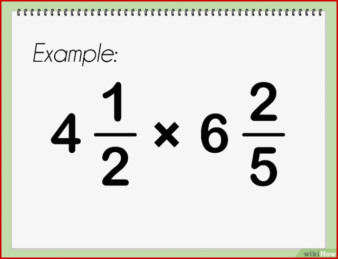 Gemischte Zahlen Multiplizieren – Wikihow