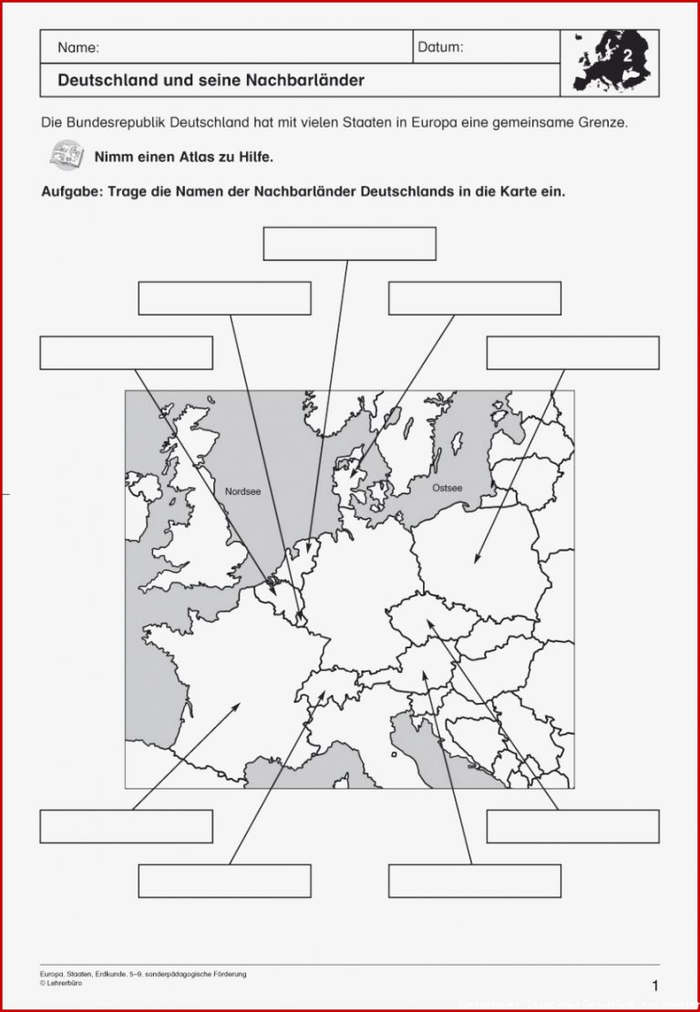 Geographie 5 Klasse Arbeitsblätter Worksheets