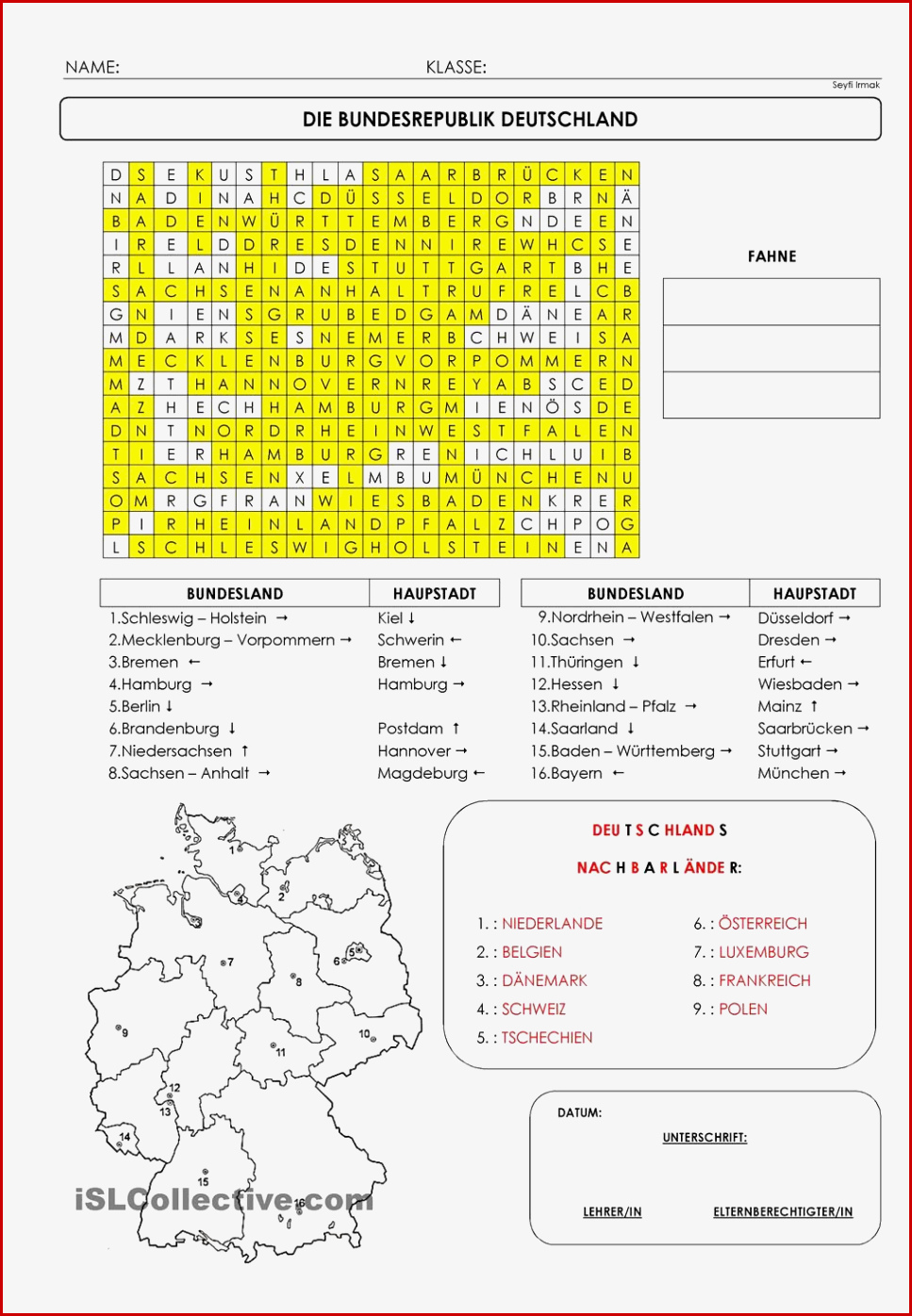 Geographie Arbeitsblätter Zum Ausdrucken Worksheets