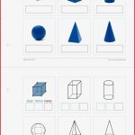 Geometrie Arbeitsblatt A5 Lang Körper 1