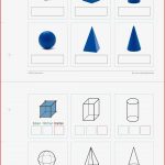 Geometrie Arbeitsblatt A5 Lang Körper 1